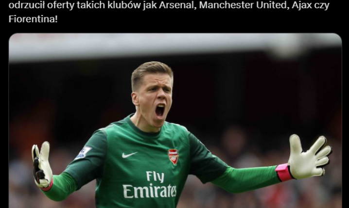 HIT! Te kluby ODRZUCIŁ Wojciech Szczęsny!